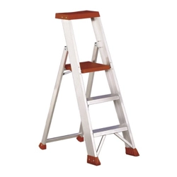 vendita online Scala a 3 gradini ulisse super con guarda-corpo Scale doppie a una salita Svelt Spa